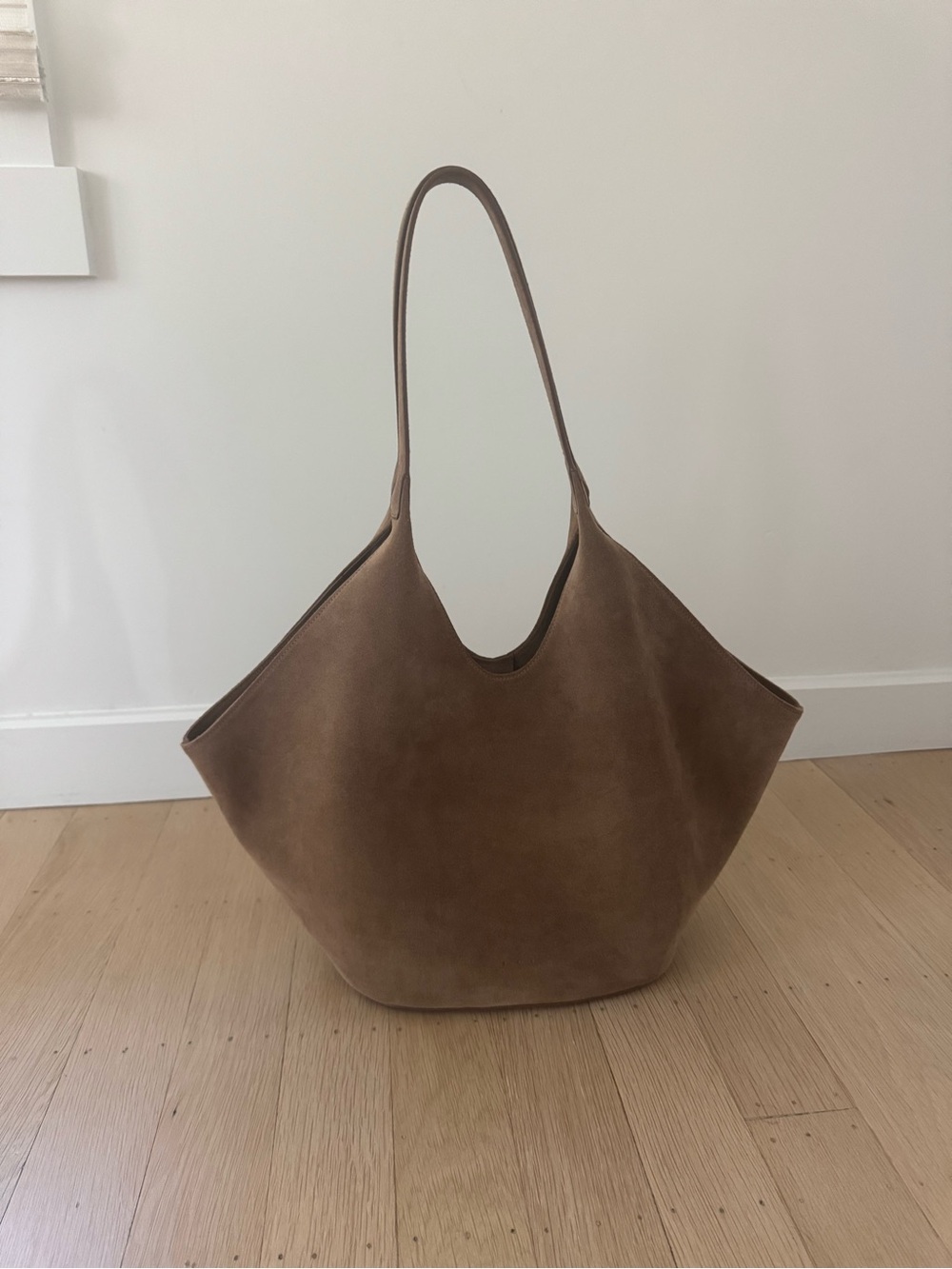 Aesther Ekme Tan Suede Tote - Everyday Shoulder Bag